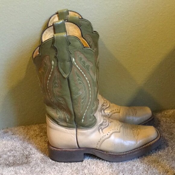 Justin cowboy boots - Picture 1 of 5